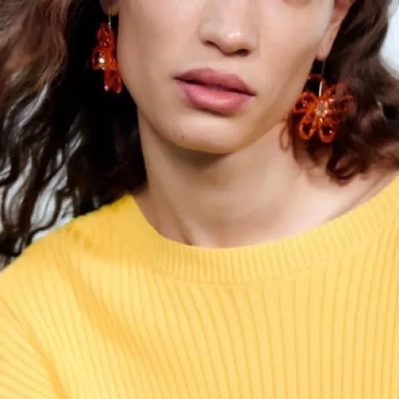 ZARA Beaded Earrings - Picture 9 of 9